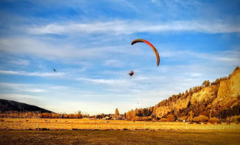 Vuelo en Parapente desde el Cipresal a 300m