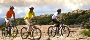 With LATITUR on Las Rosas you can make Mountain Bike Barranca de Los Loros y San Javier