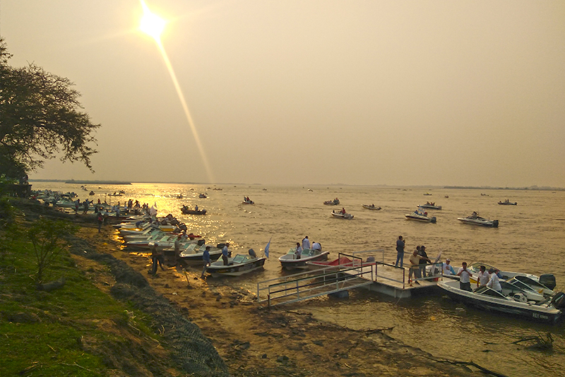 D a de Pesca en Isla del Cerrito en Chaco