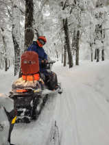 Paseo en Moto de Nieve en Cerro Chapelco